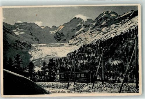 Berninabahn - Morteratschgletscher