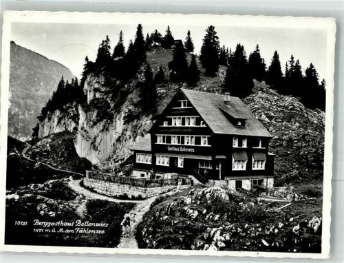 9058 Brülisau 1962 Foto AK Gasthaus Bollenwies