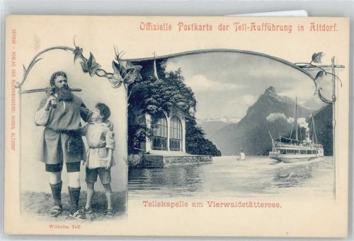 6440 Vierwaldstättersee - Tellskapelle am Vierwaldstättersee