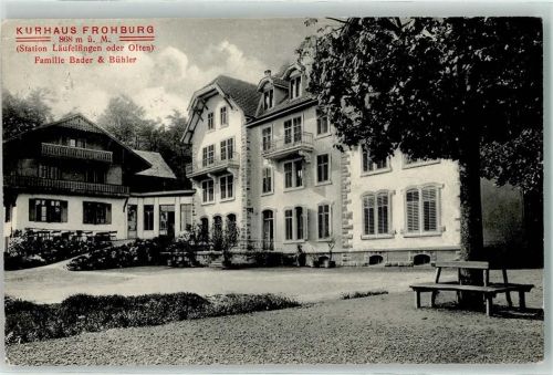 4448 Läufelfingen 1910 - Kurhaus Frohburg