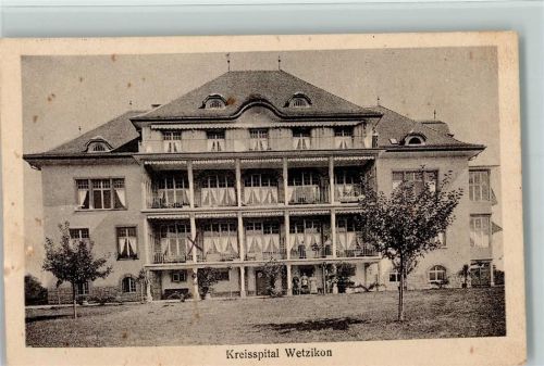 8620 Wetzikon ZH 1918 - Kreisspital