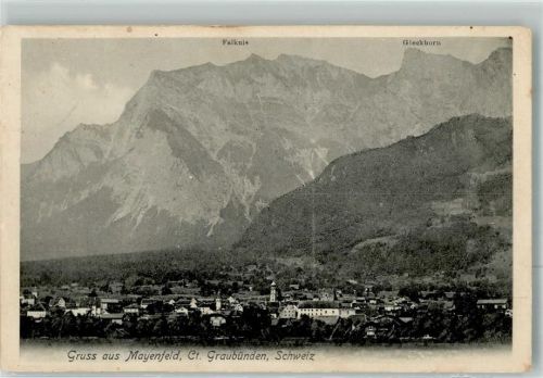 7304 Maienfeld 1912 Foto AK