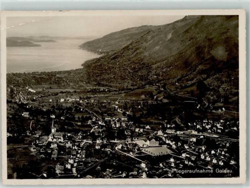 6410 Goldau Gebrauchsspuren Fliegeraufnahme
