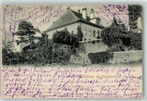 1020 Renens VD 1902 - Schloss