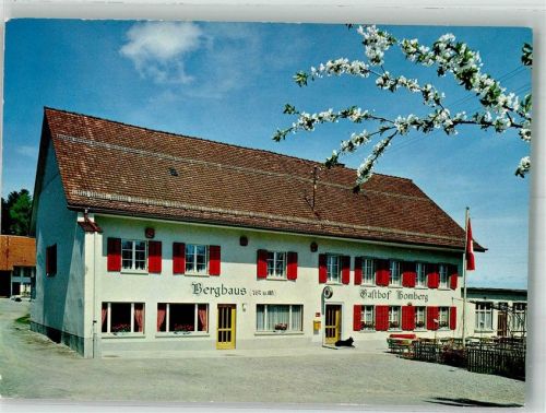 5734 Reinach AG 1978 Foto AK Hotel Gasthaus Homberg