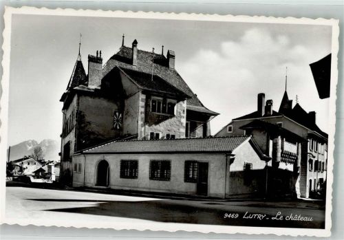 1095 Lutry 1964 Foto AK Schloss