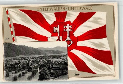 6370 Stans - Flagge Unterwalden