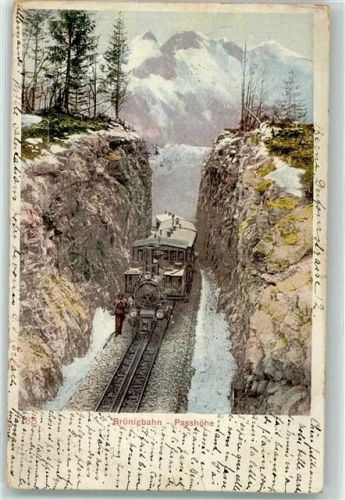 3860 Brünig 1903 - Brünigbahn Passhöhe