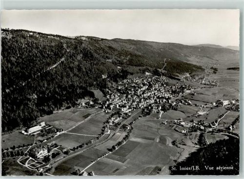 2610 St-Imier Saint-Imier Gebrauchsspuren Fliegeraufnahme