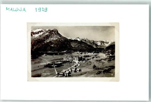 7516 Maloja FOTO KEINE AK Hotel Kursaal