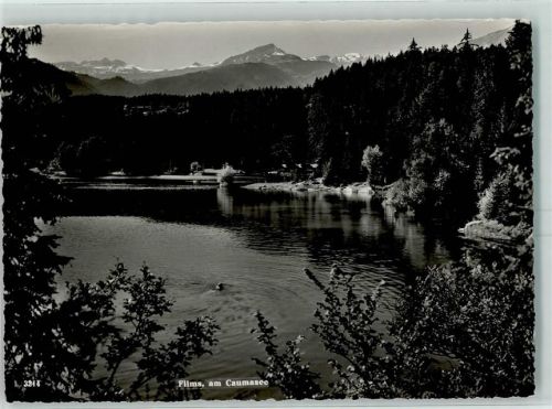 7018 Flims Waldhaus 1951 - am Caumasee