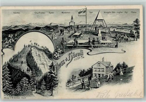 Hörnli ZH - 1907 Hörnli-Kulm