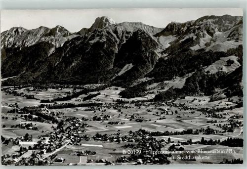 3638 Blumenstein - Fliegeraufnahme Stockhornkette