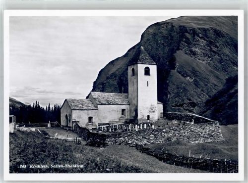 7104 Safien Versam - Kirche Thalkirche