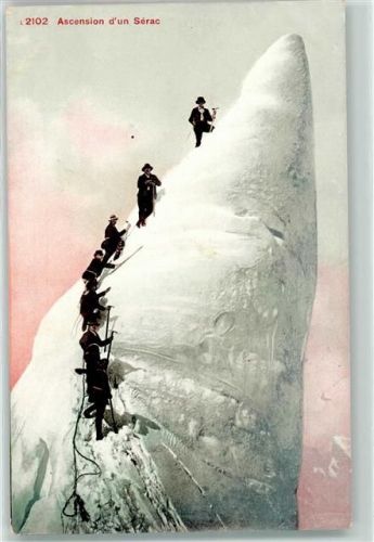 8000 Zürich - Besteigung eines Eisturms Ort lt. Verlag