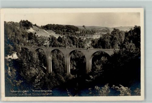 6313 Menzingen - Tobelbrücke