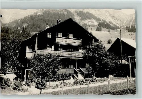 1824 Caux Foto AK Häuser AK