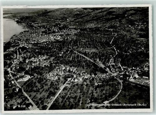 9403 Goldach 1948 - Goldach Rorschach Fliegeraufnahme