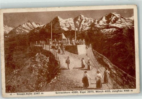 Niesen - Schreckhorn Eiger Mönch Jungfrau