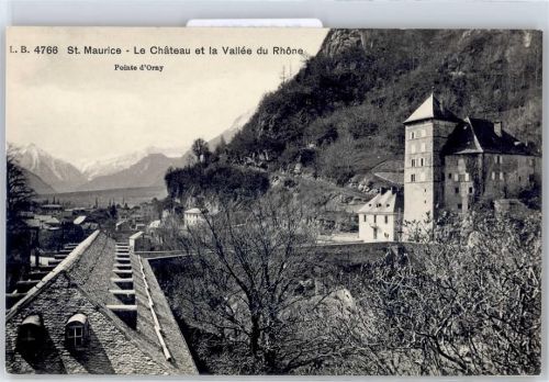 1890 St-Maurice - Burg
