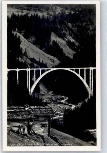 7057 Langwies 1929 - Viadukt