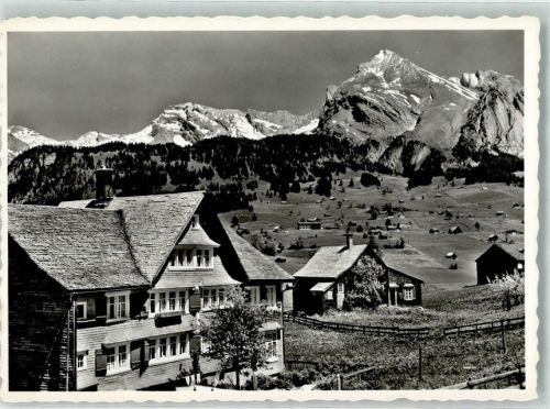 Alpstein Foto AK Toggenburgerhaus