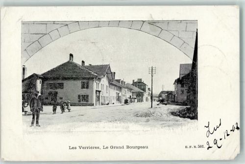 2126 Les Verrières 1902 Gebrauchsspuren Le Grand Bourgeau