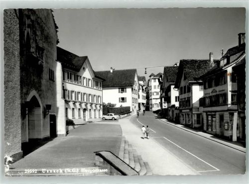 8730 Uznach Gebrauchsspuren Hauptstrasse