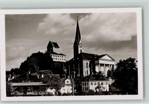 8610 Uster - Kirche und Schloss