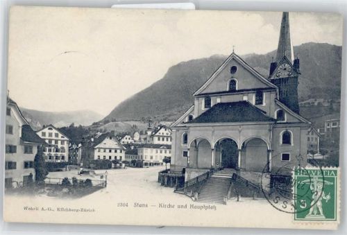 6370 Stans - Kirche, Hauptplatz