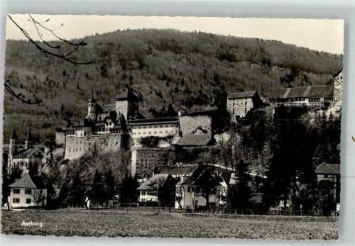 4663 Aarburg Foto AK Burg Festung