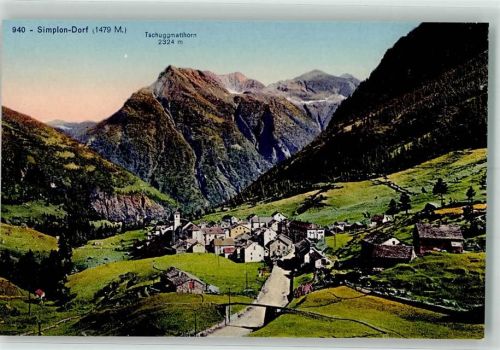 3907 Simplon Dorf - Tschuggmatthorn