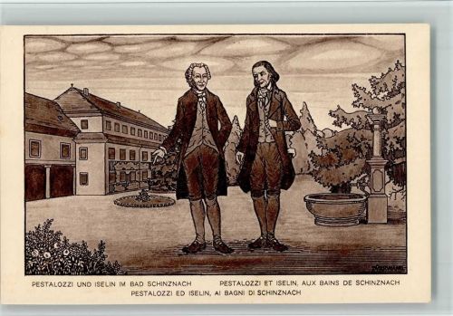 Bad Schinznach Für die Pestalozzi Stiftung 1914 - gute Erhaltung Bundesfeier Ganzsachen Schweiz Künstlerkarte