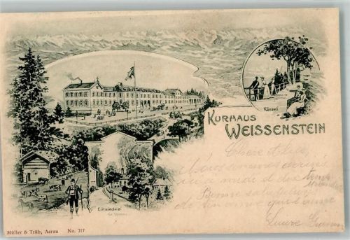 4515 Weissenstein b. Solothurn 1900 - Hotel Kurhaus