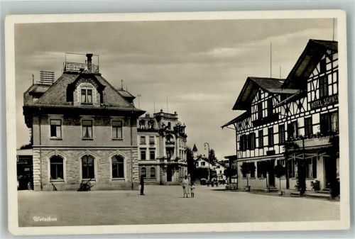 8620 Wetzikon ZH 1929 Foto AK Hotel