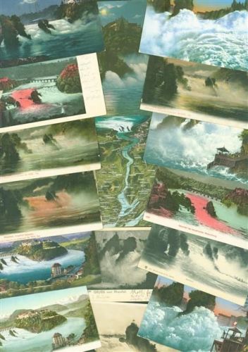 8212 Neuhausen am Rheinfall Posten 21 bis 100 AK Lot mit 53 AK vor 1945 sehr gut erhalten