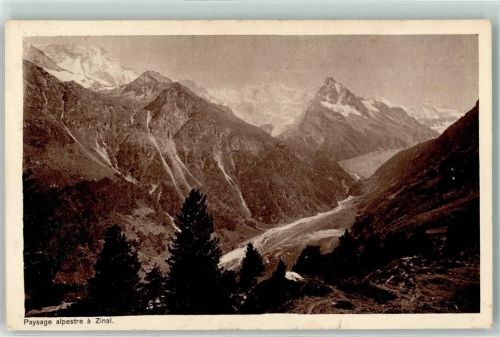 3961 Zinal - Paysage alpestre