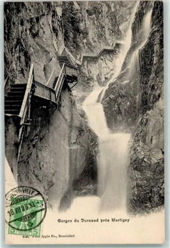 1920 Martigny 1908 - Gorges du Durnand