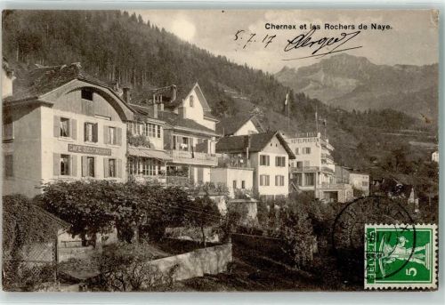 1822 Chernex 1917 - Rochers de Naye