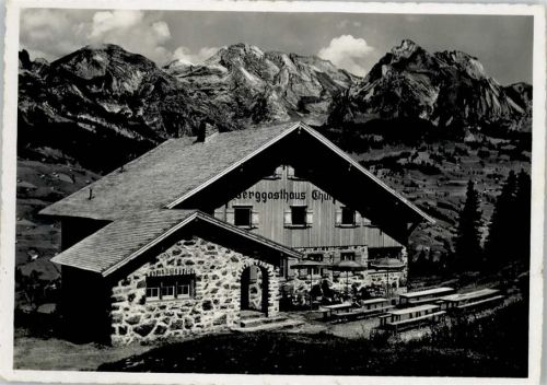 9656 Alt St. Johann - Berggasthaus Churfirsten