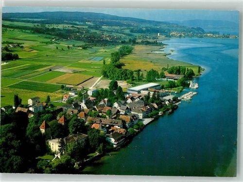 8274 Gottlieben Foto AK Fliegeraufnahme