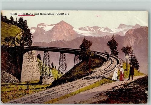 Rigibahn - Rigi Bahn mit Uriotstock