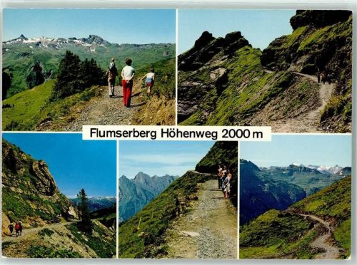 8896 Bergheim Flumserberg - Flumserberg Höhenweg