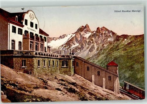 Muottas Muraigl 1911 - Hotel Hüttenstempel