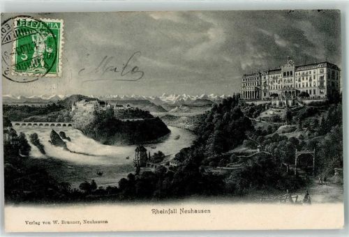 8212 Neuhausen am Rheinfall 1909