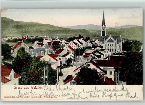 8620 Wetzikon ZH 1909