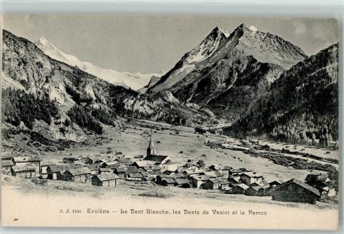 1983 Evolène - La Dent Blanche les Dents de Vesivi et le Perroc