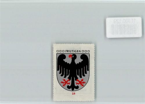 3714 Frutigen - Vignette Wappen Kaffee Hag ca 1920-1940