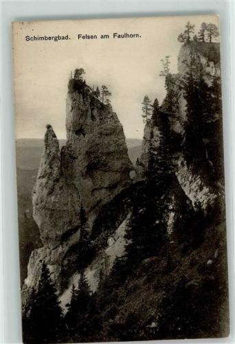 Faulhorn - Schirmbergbad Felsen
