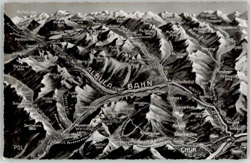 7477 Filisur - Vogelschau Albula Bahn
